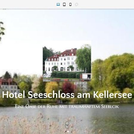 See Schlosshotel Am Kellersee Eutin Dış mekan fotoğraf